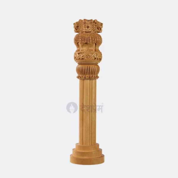 8inch-Wooden-Ashoka-Pillar-Ashok-Stambh-Indian-National-Emblem