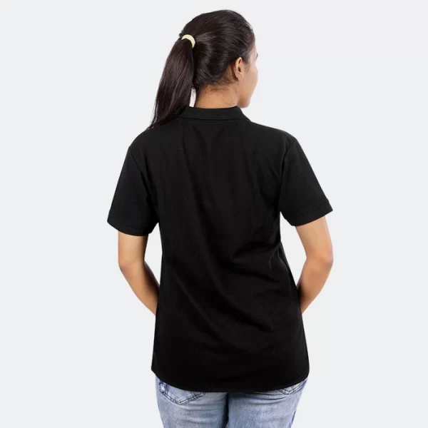 Black-Polo-T-Shirt-with-Embroidered-Indian-Flag