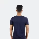 India-Flag Navy Blue Round Neck T-Shirt