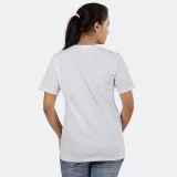 India Flag White Round Neck T-Shirt