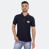 Navy-Blue-Polo-T-Shirt-with-Embroidered-Indian-Flag